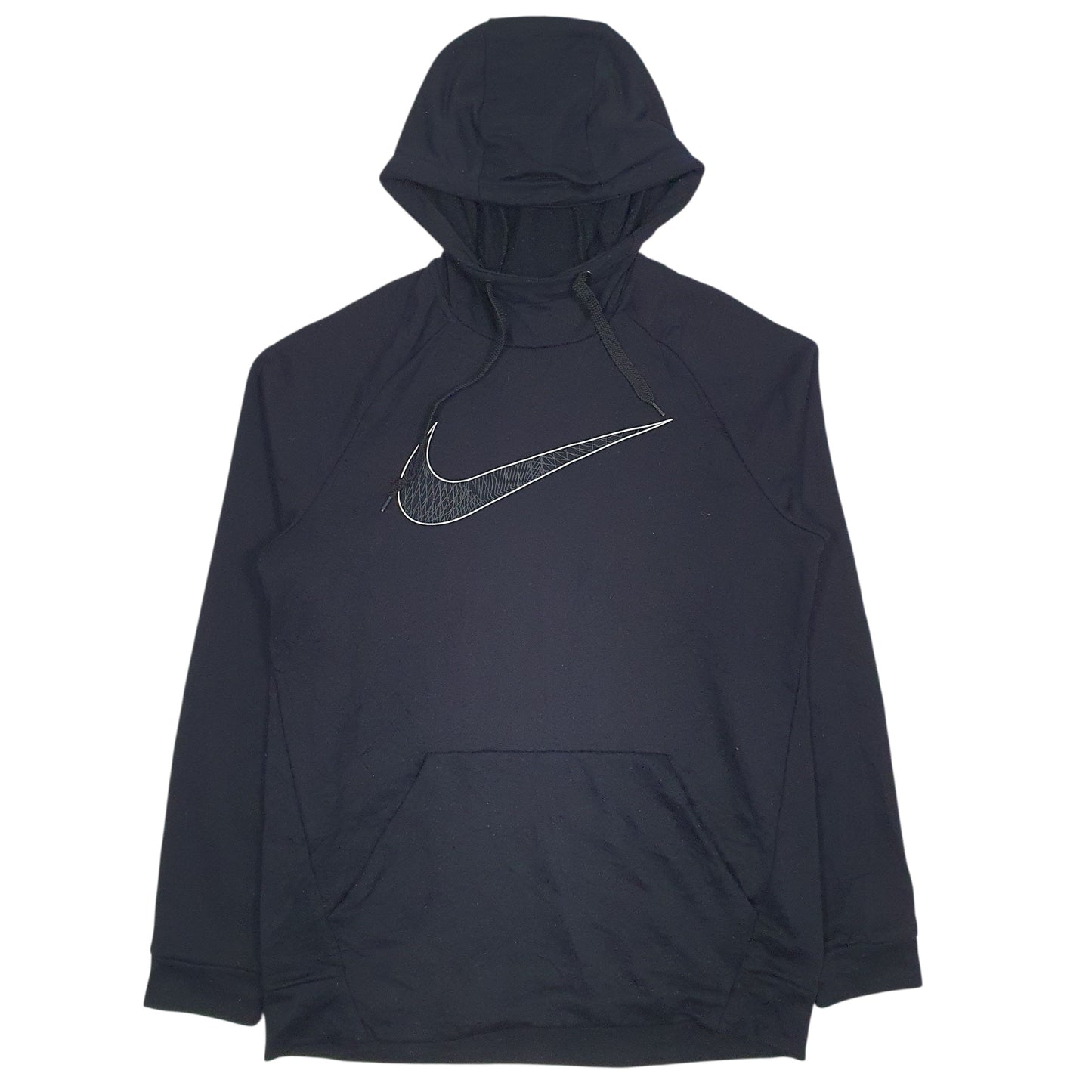 Mens Black Nike Dri-Fit Hoodie Jumper