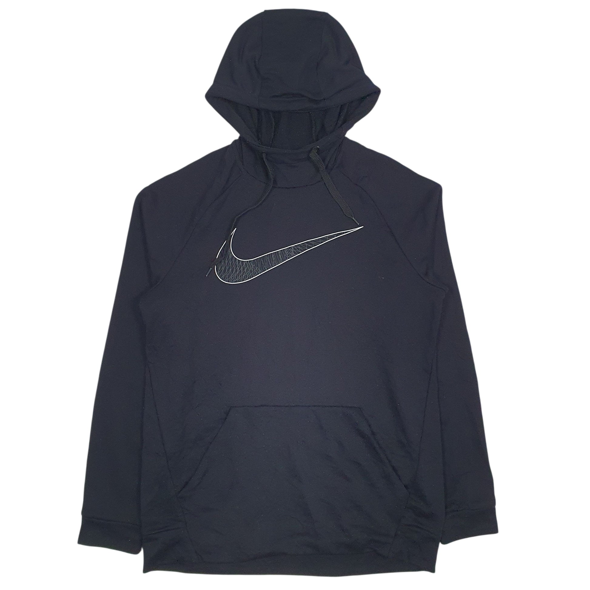 Mens Black Nike Dri-Fit Hoodie Jumper