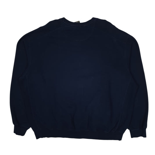 Mens Navy Starter  Crewneck Jumper