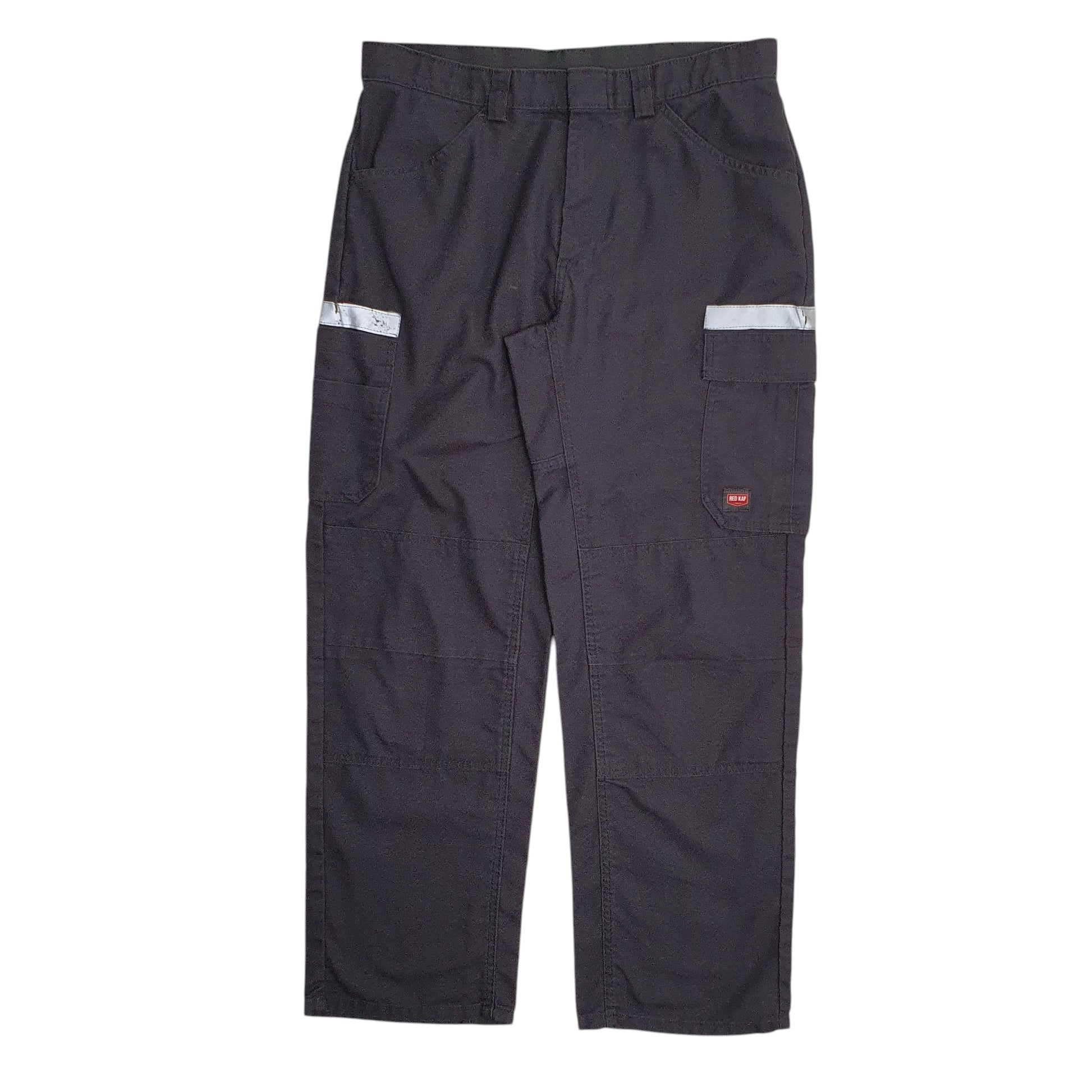 Mens Grey Red Kap  Cargo Trousers