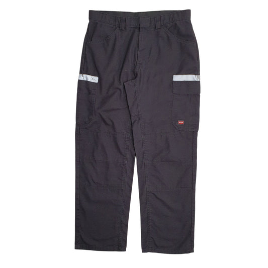 Mens Grey Red Kap  Cargo Trousers