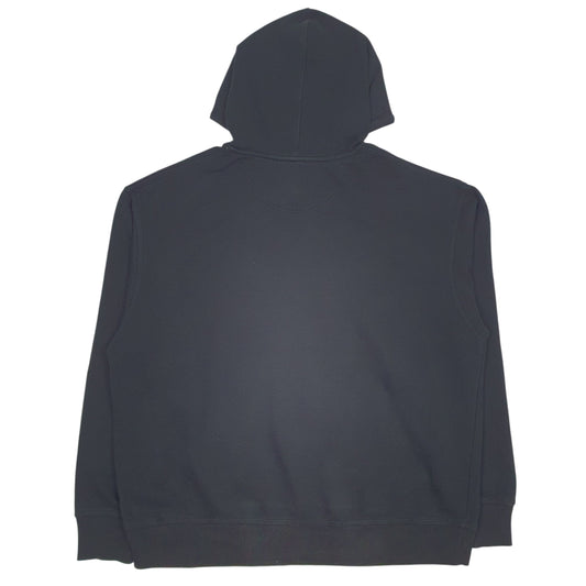 Mens Black Champion Spellout Hoodie Jumper