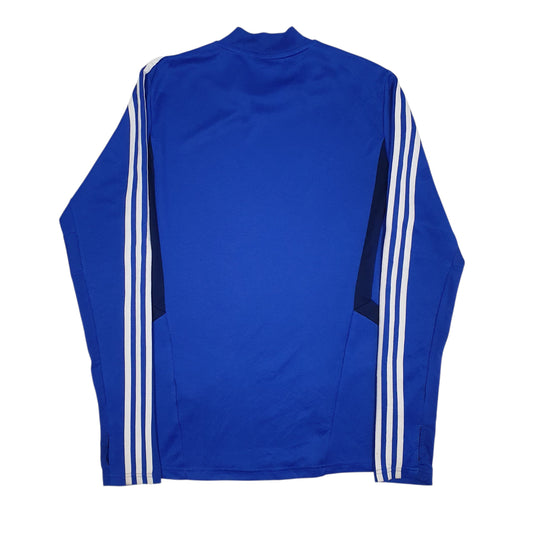 Mens Blue Adidas Climacool Crewneck Jumper