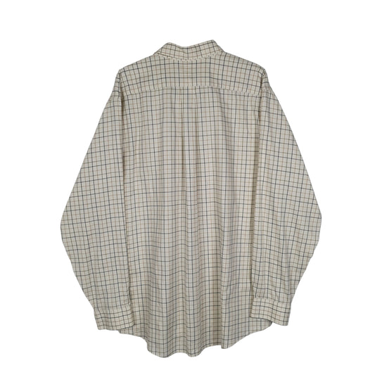 Mens Cream L.L.Bean   Shirt