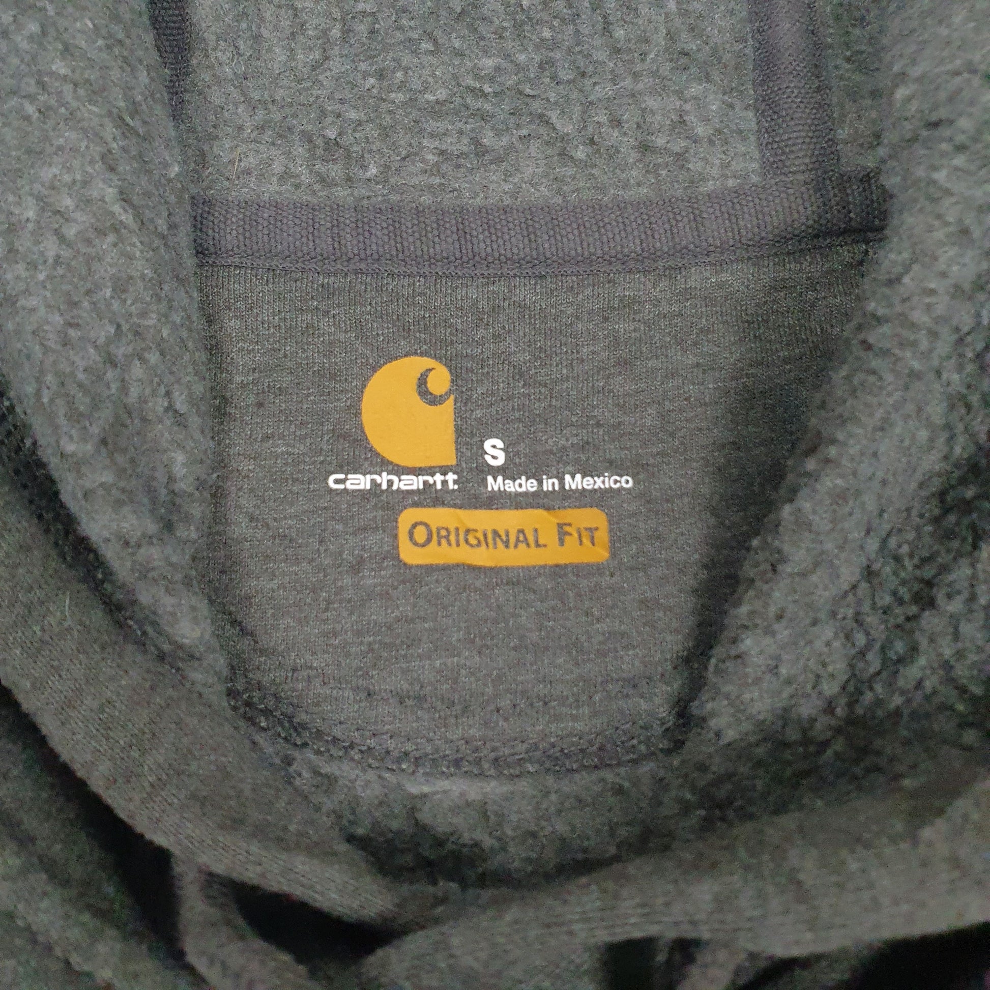 Mens Grey Carhartt  Hoodie Jumper
