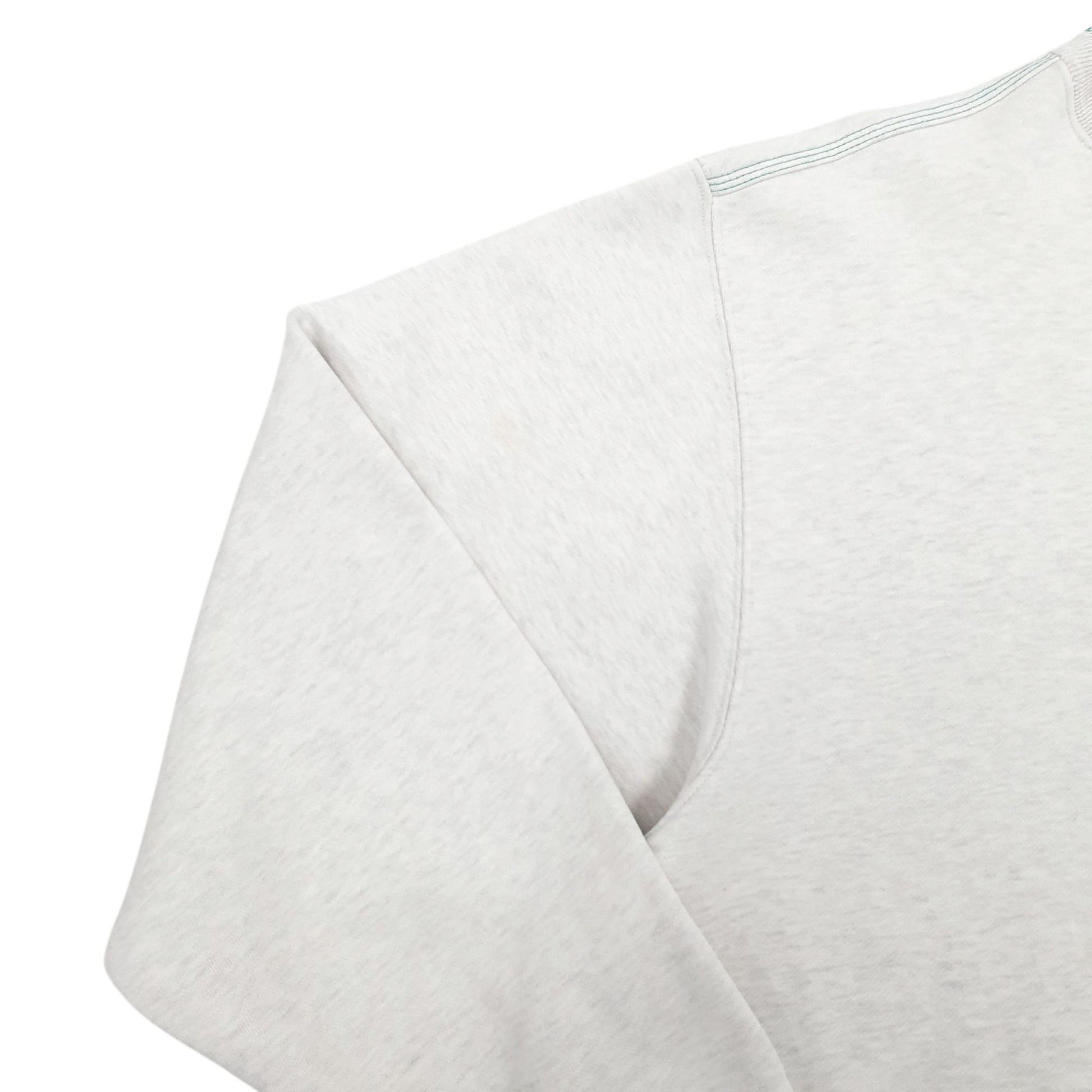 Mens Grey Adidas Equipment Vintage 90s Spellout Crewneck Jumper