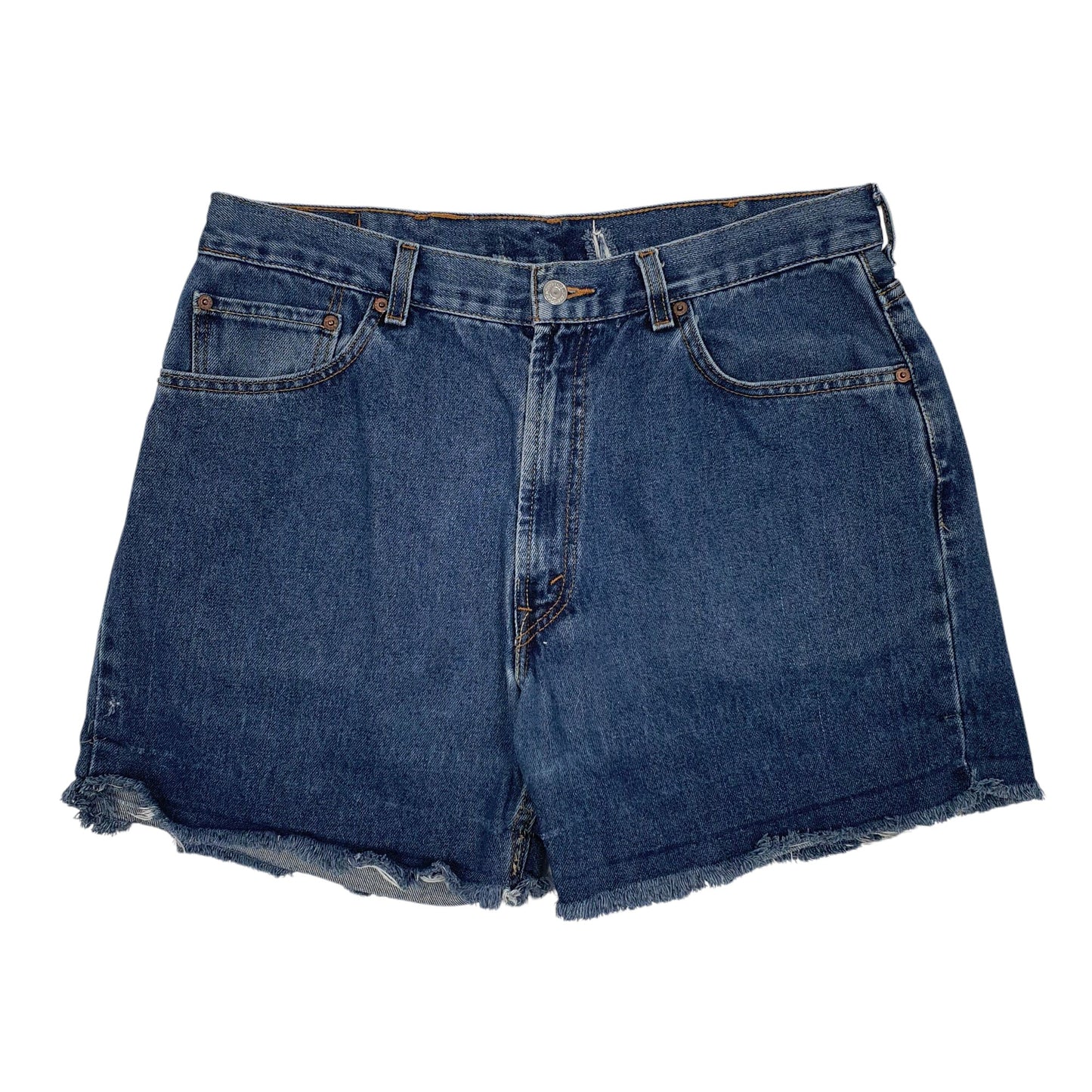 Mens Blue Levis  Denim Shorts