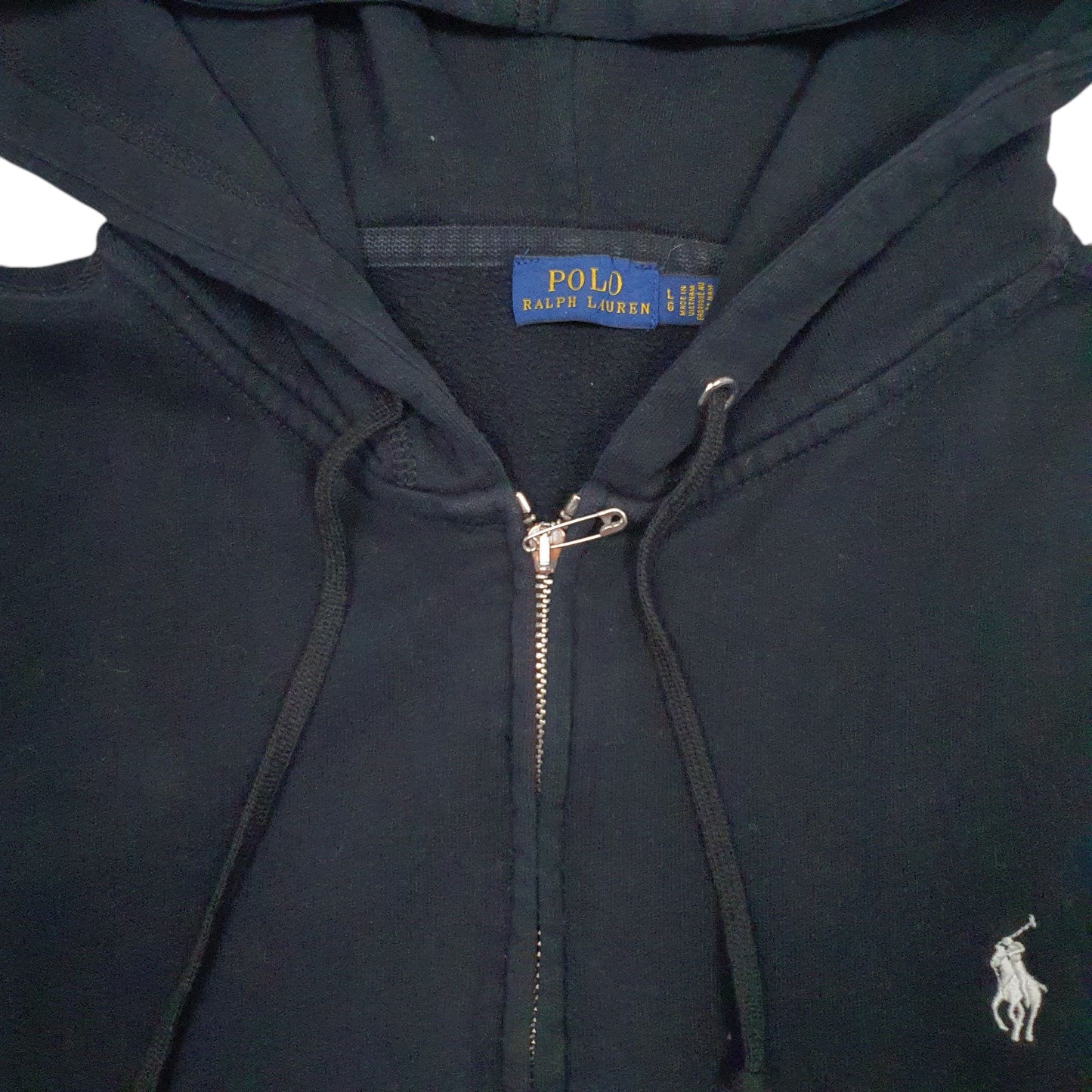 Womens Black Polo Ralph Lauren  Full Zip Jumper