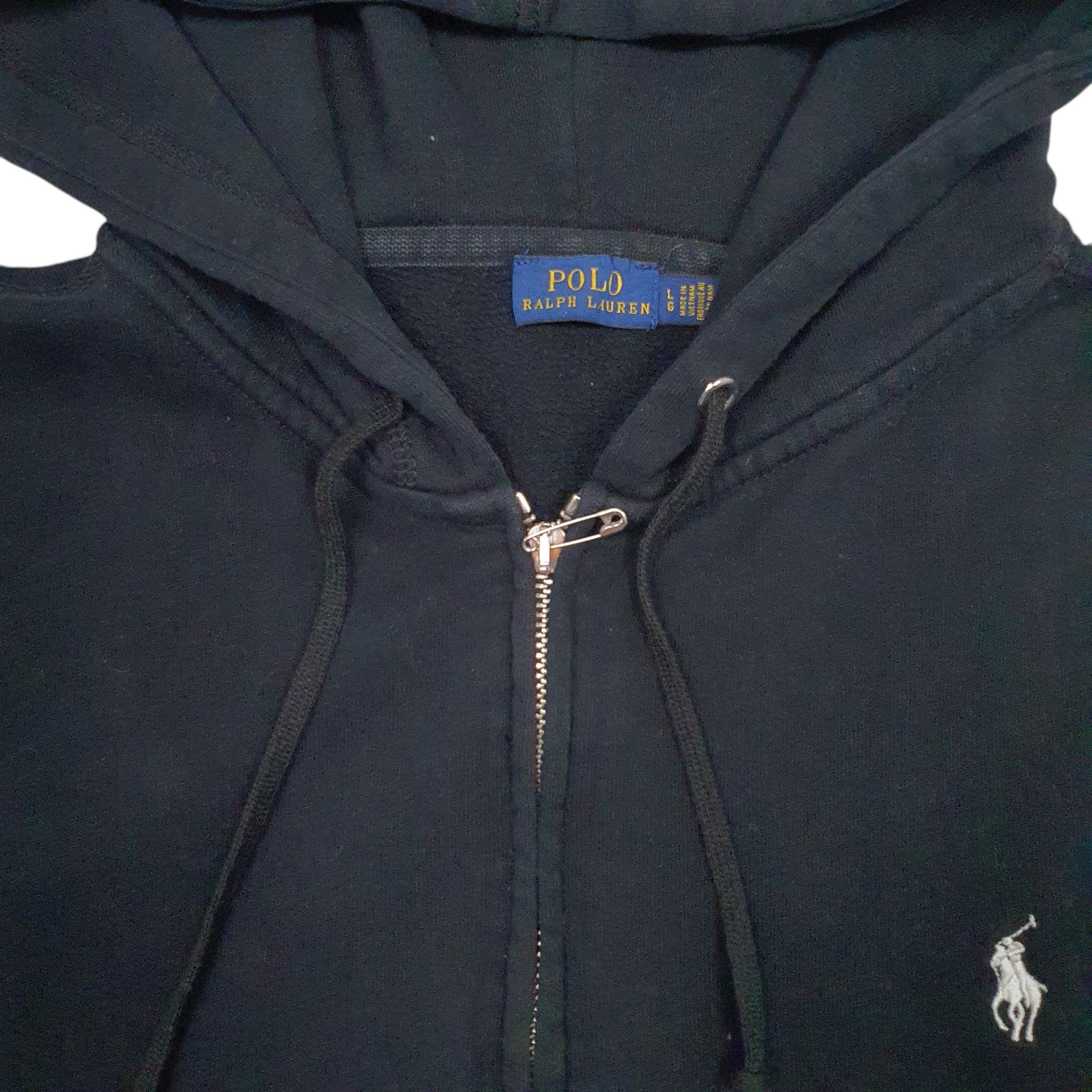 Womens Black Polo Ralph Lauren  Full Zip Jumper