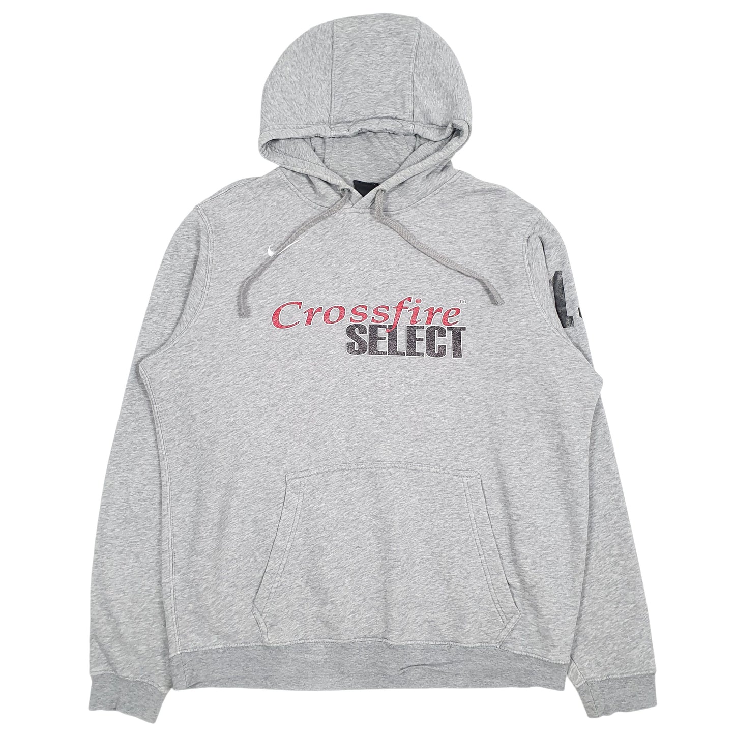 Mens Grey Nike Crossfire Hoodie Jumper