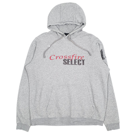 Mens Grey Nike Crossfire Hoodie Jumper