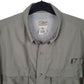 Mens Green L.L.Bean Hiking Walking  Shirt