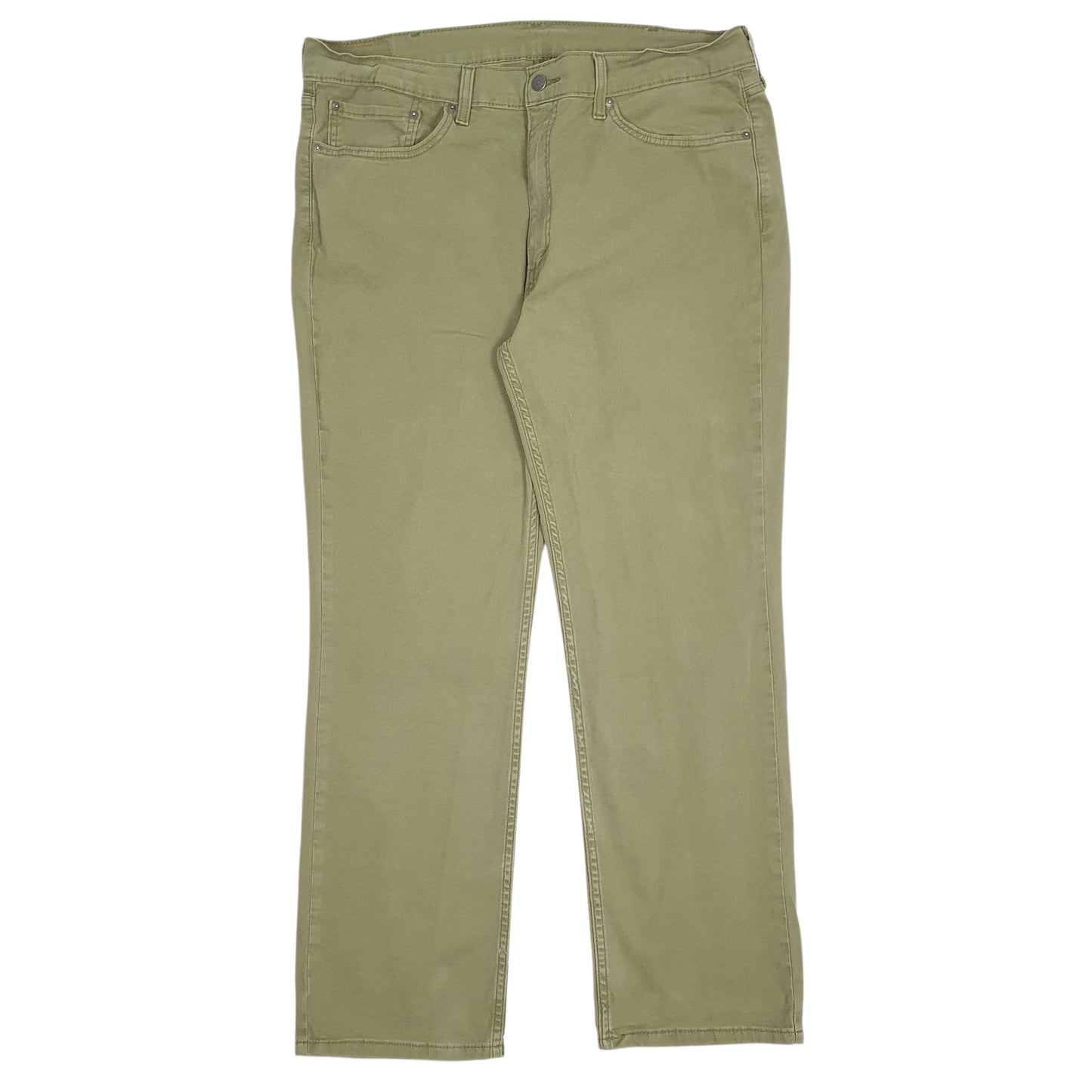 Mens Green Levis 514 Chino Trousers