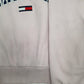 Womens Pink Tommy Hilfiger Spellout Crewneck Jumper