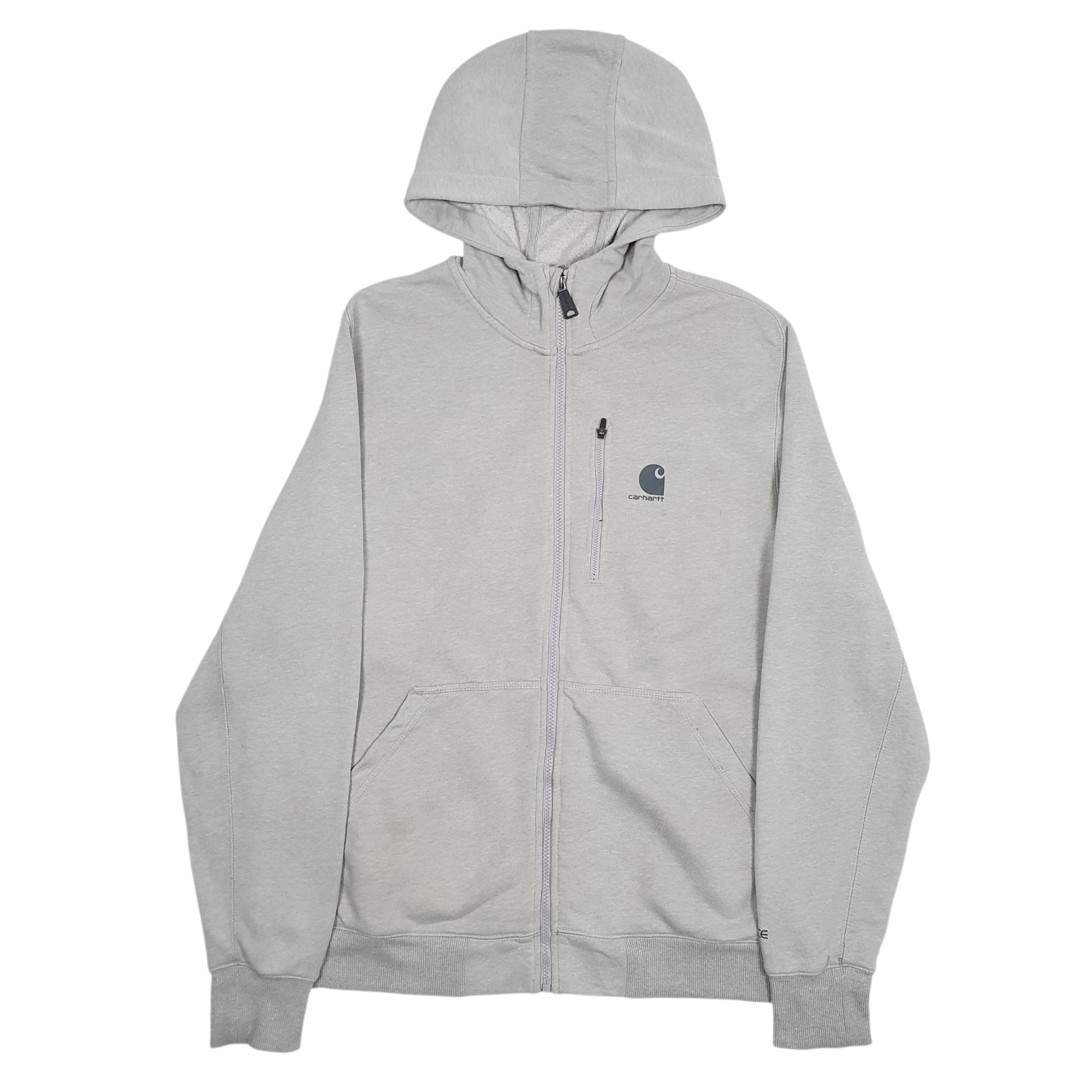 Mens Grey Carhartt  Full Zip Jumper