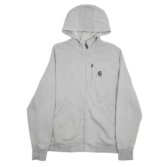 Mens Grey Carhartt  Full Zip Jumper