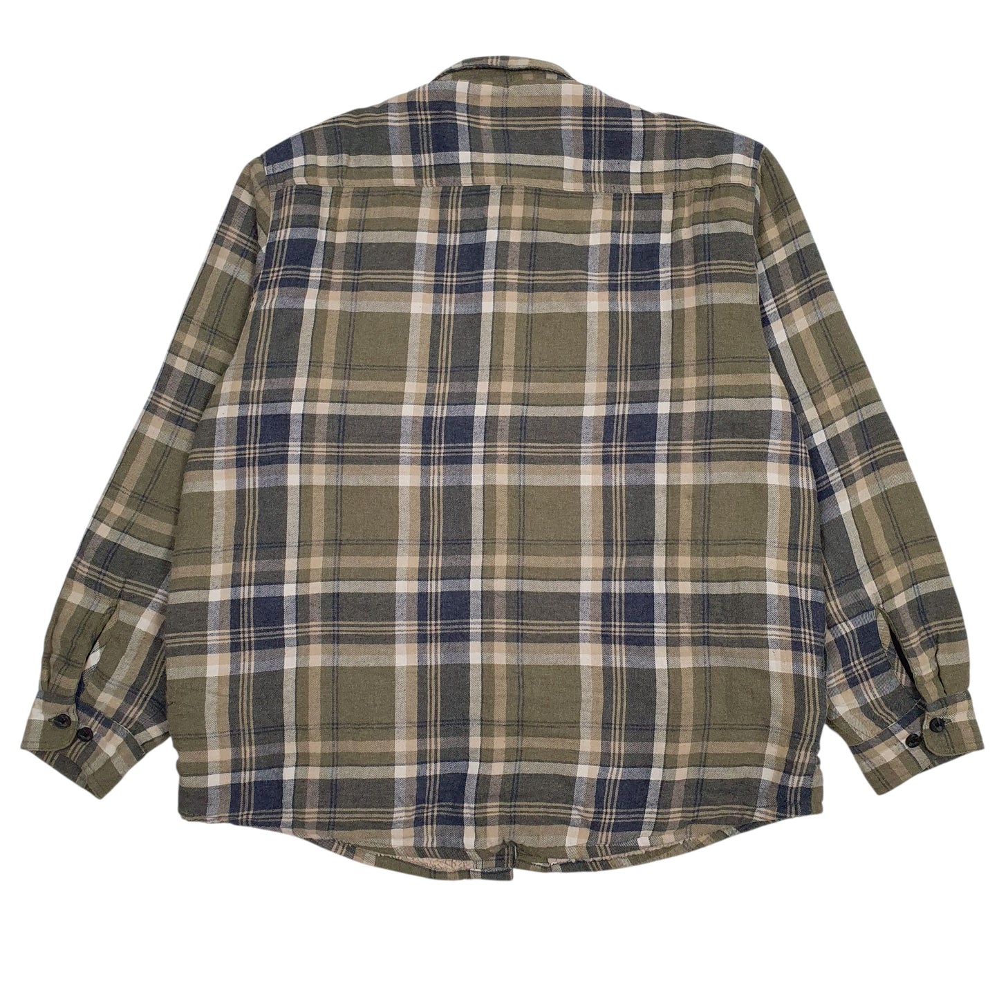 Mens Green Wrangler Sherpa Lined  Coat