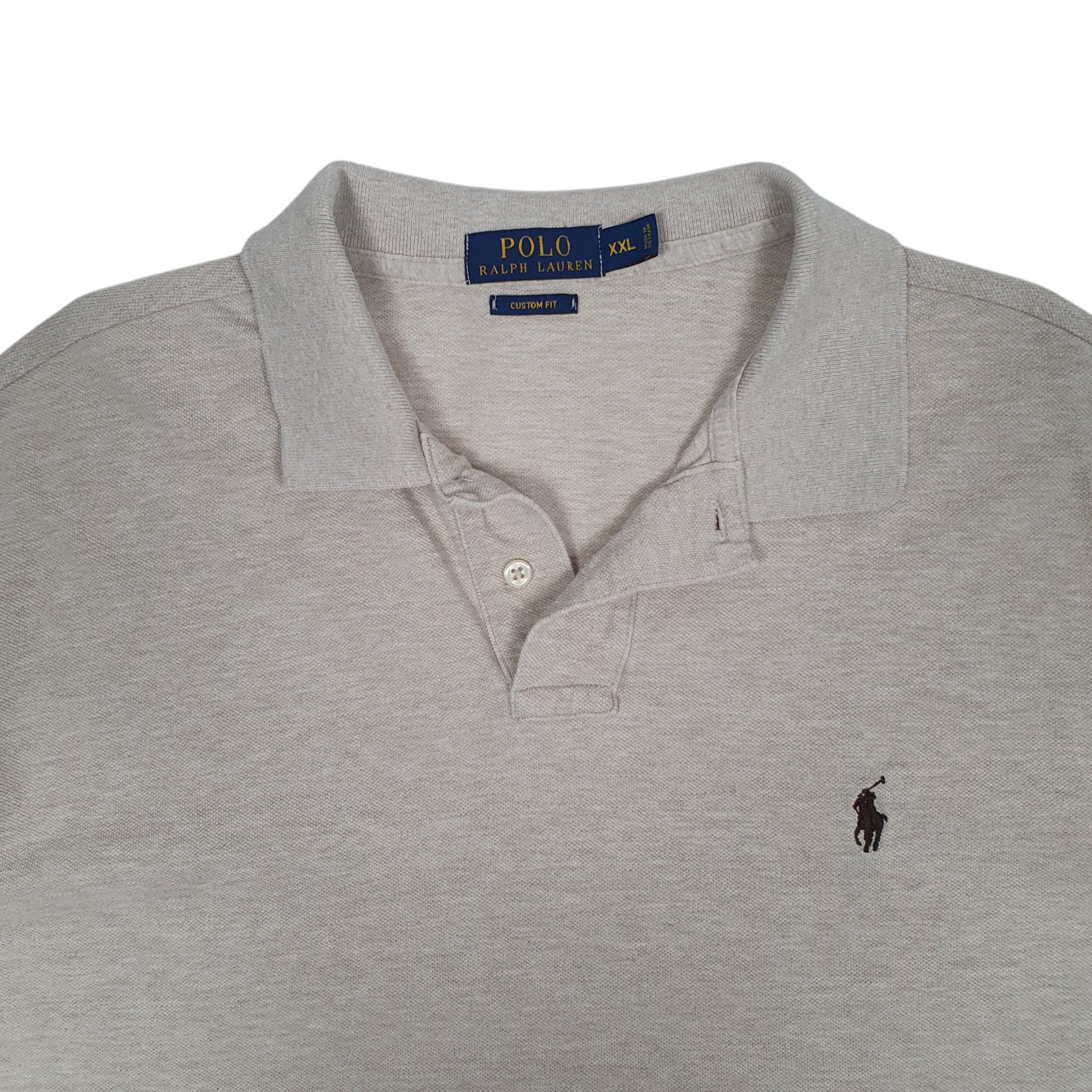 Mens Beige Polo Ralph Lauren   Polo Shirt