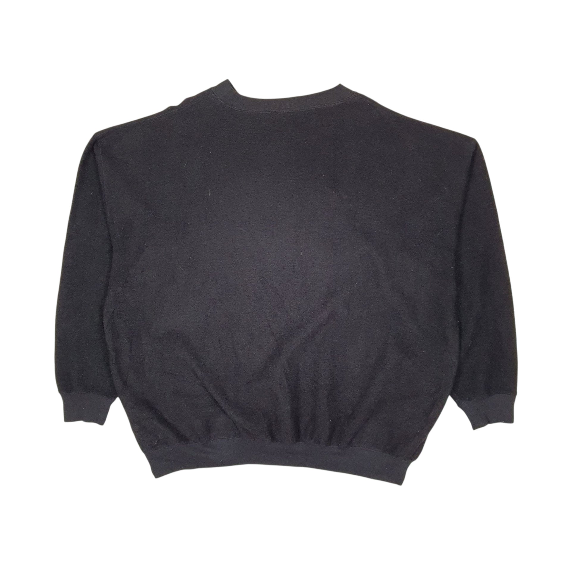 Mens Black NFL Pittsburgh Steelers Football Crewneck Jumper