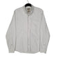 Mens White L.L.Bean  Long Sleeve Shirt