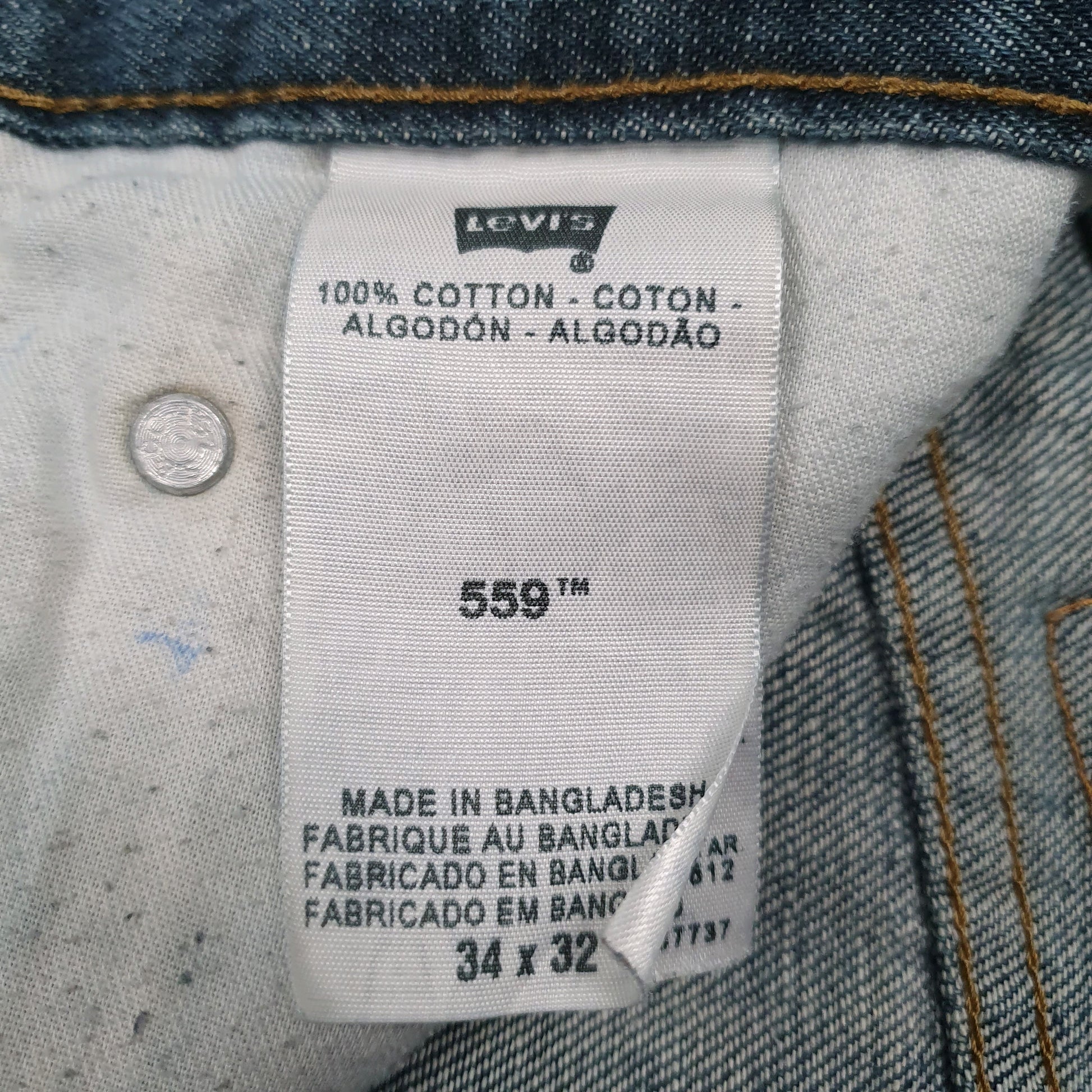 Mens Blue Levis   Jeans
