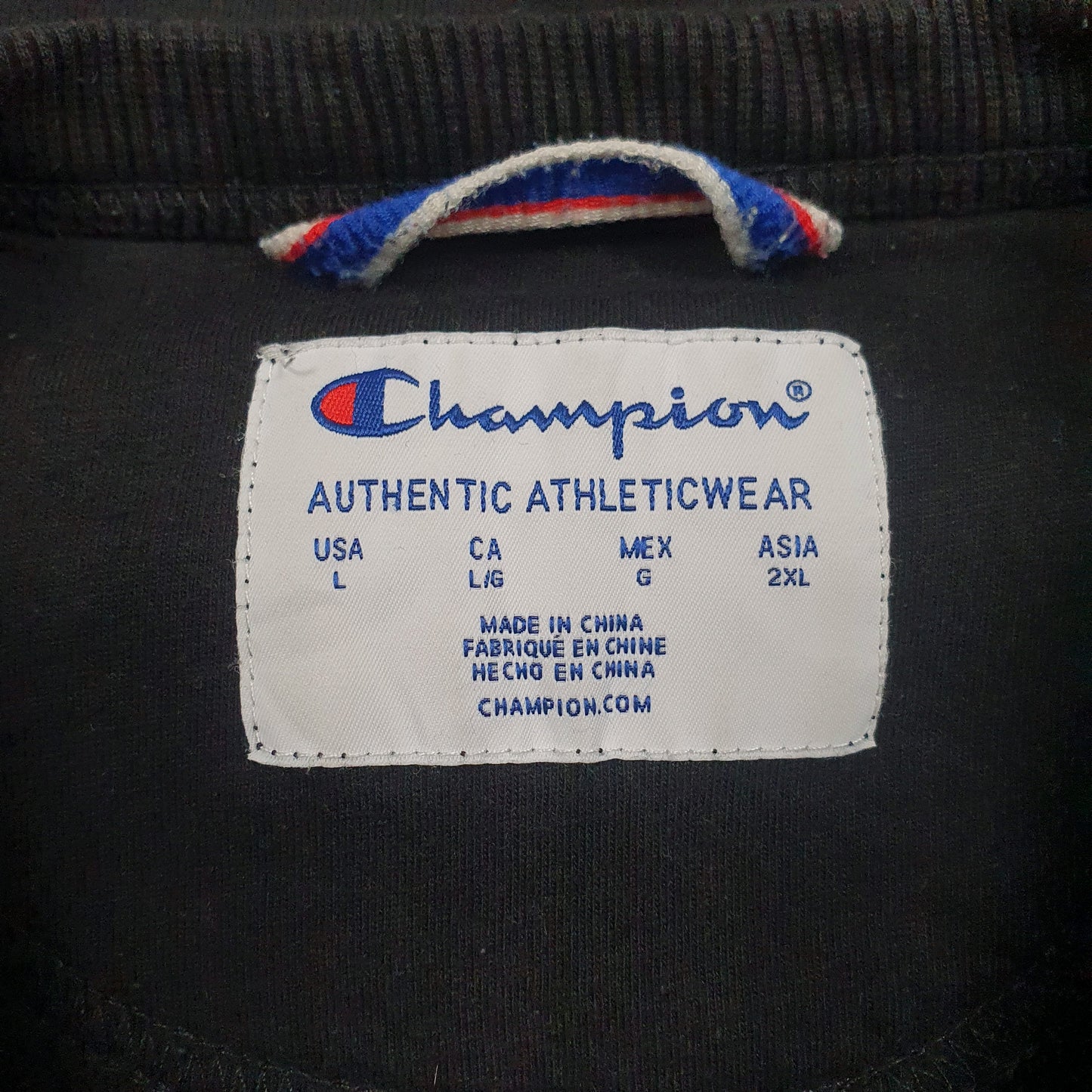 Mens Back Champion  Crewneck Jumper