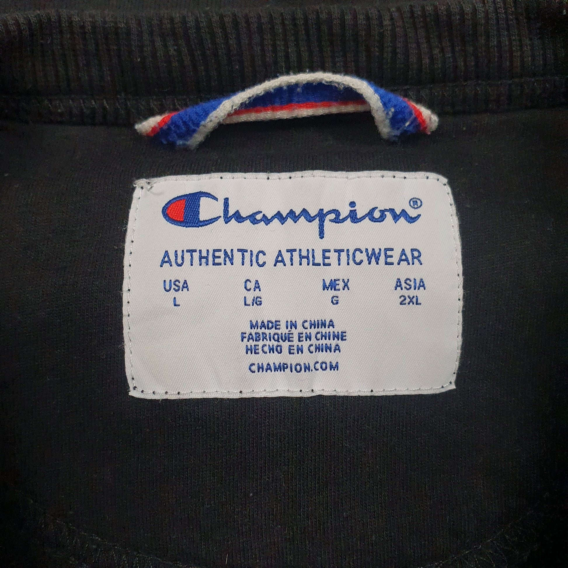 Mens Back Champion  Crewneck Jumper