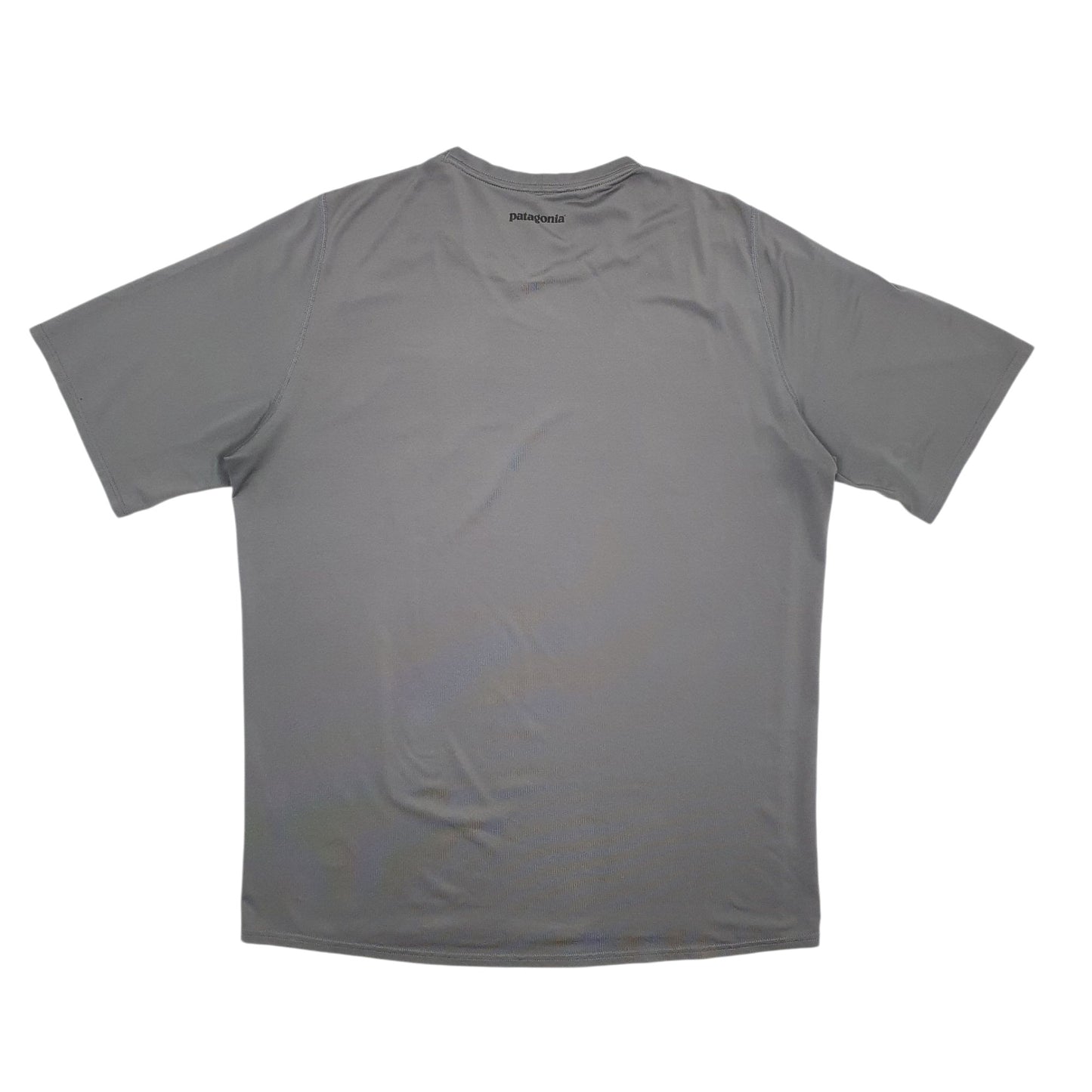 Mens Grey Patagonia Capilene  T Shirt