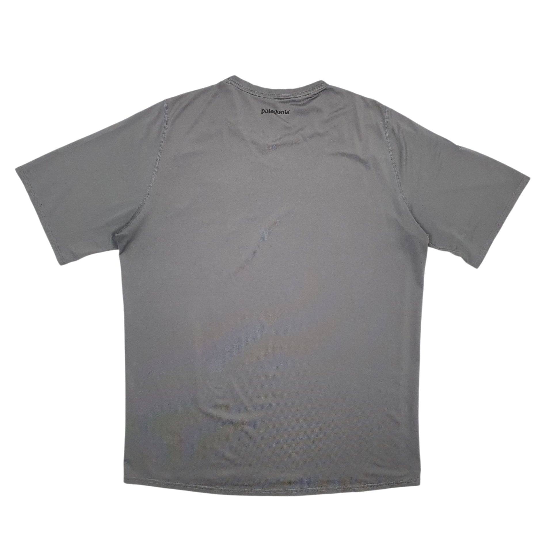 Mens Grey Patagonia Capilene  T Shirt