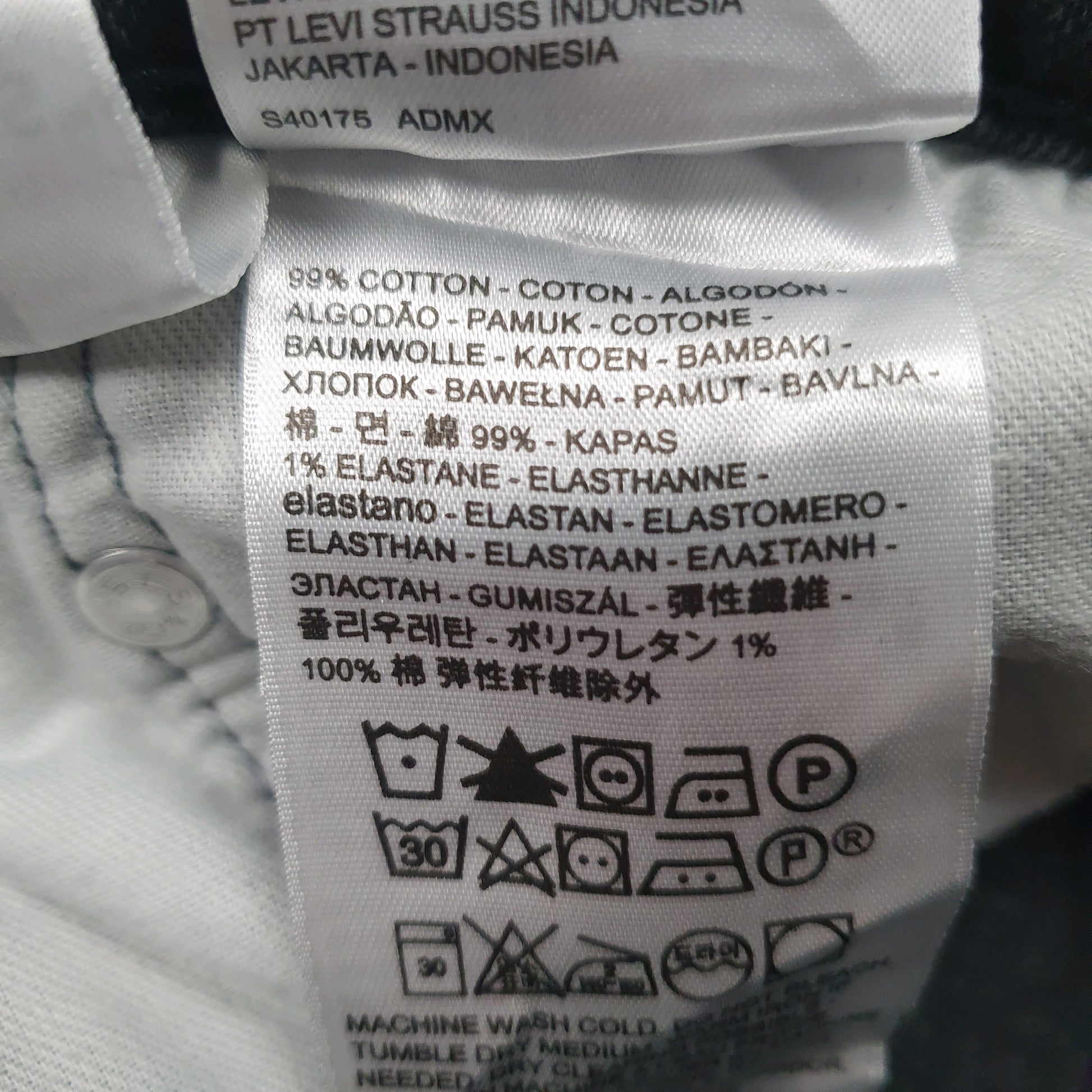 Mens Black Levis   Jeans