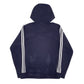 Mens Navy Adidas Spellout Hoodie Jumper