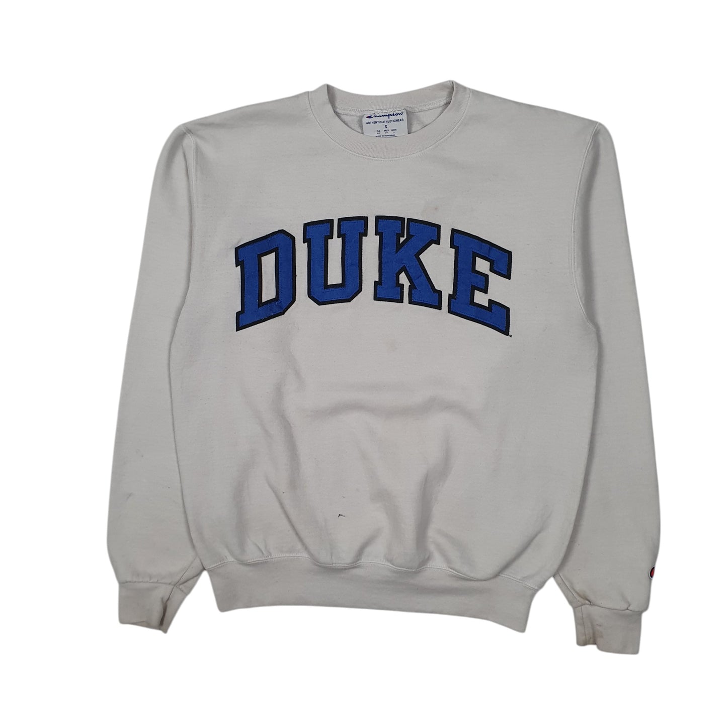 Mens Grey Champion Duke Crewneck Jumper