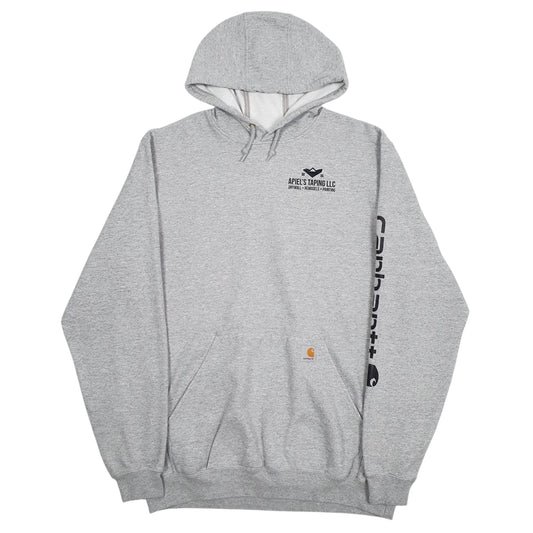 Mens Grey Carhartt  Hoodie Jumper