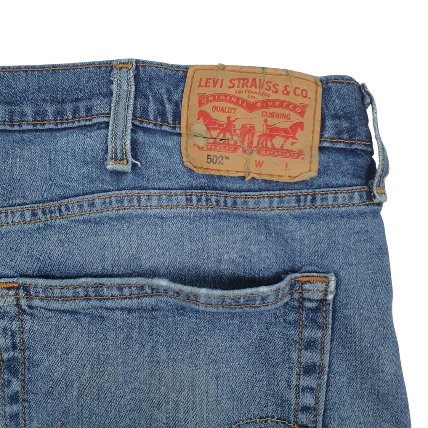 Mens Blue Levis   Jeans
