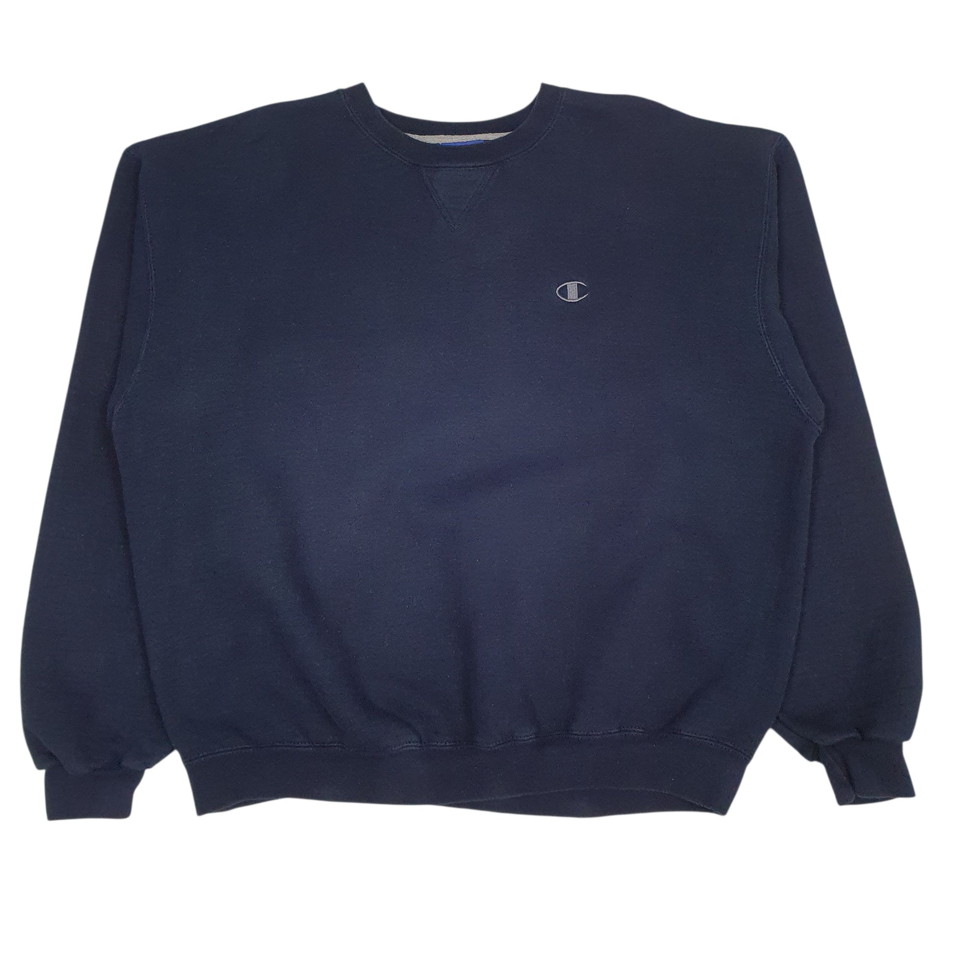 Mens Navy Champion  Crewneck Jumper