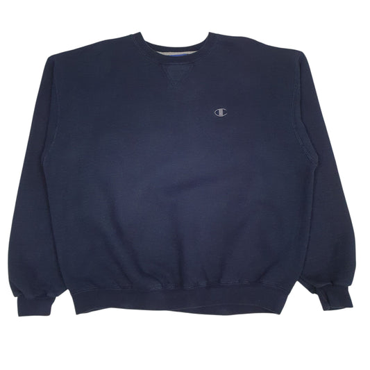 Mens Navy Champion  Crewneck Jumper