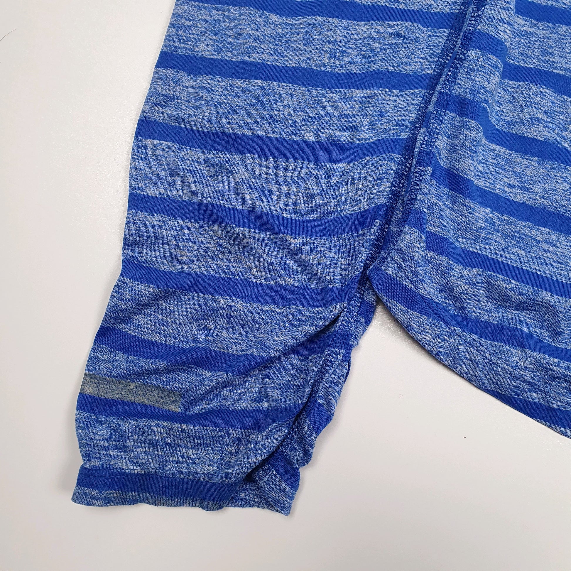 Mens Blue Nike Dri Fit Lightweight Quarter Zip Jumper