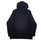 Mens Black Adidas Spellout Hoodie Jumper