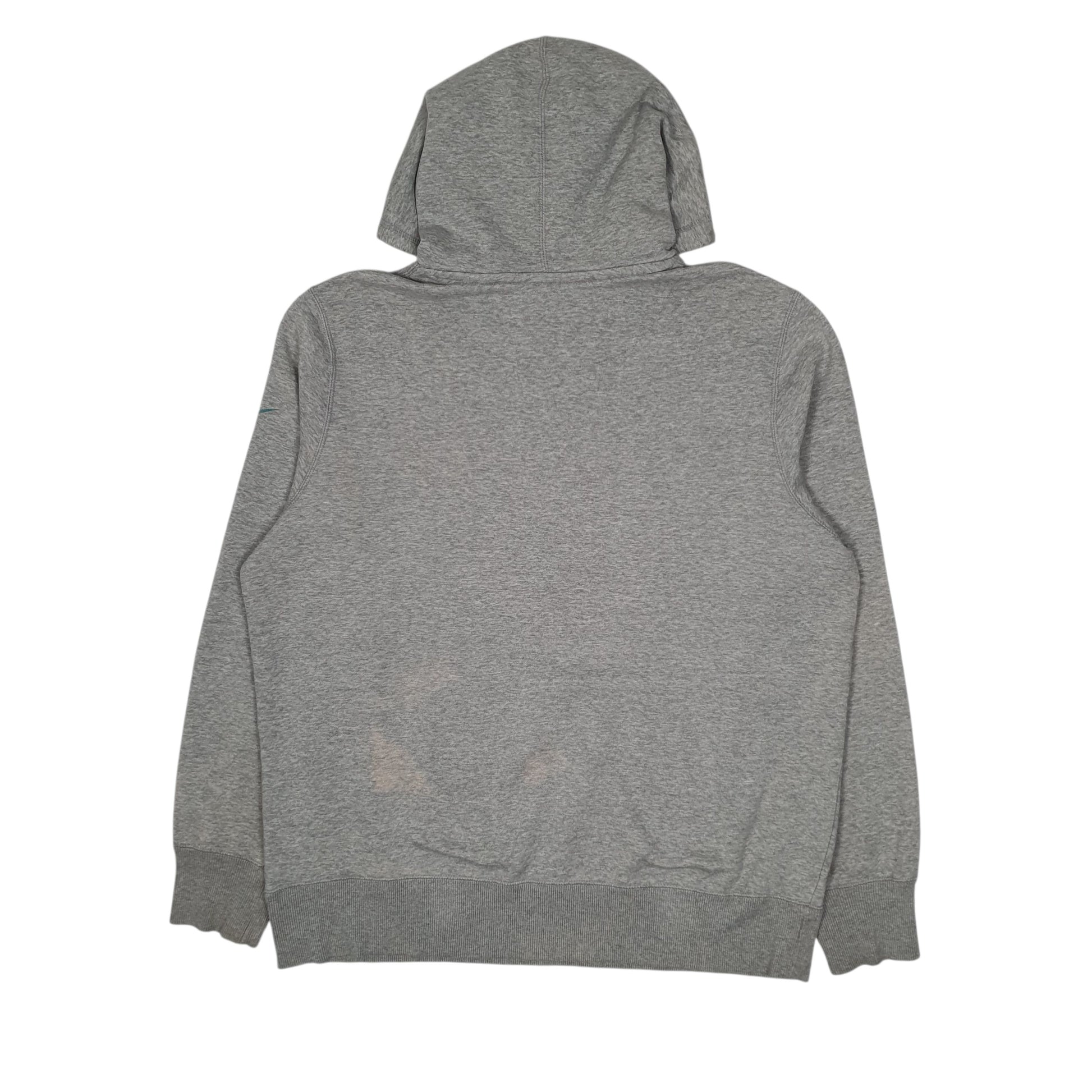 Mens Grey Nike NFL Miami Dolphins Hoodie Jumper