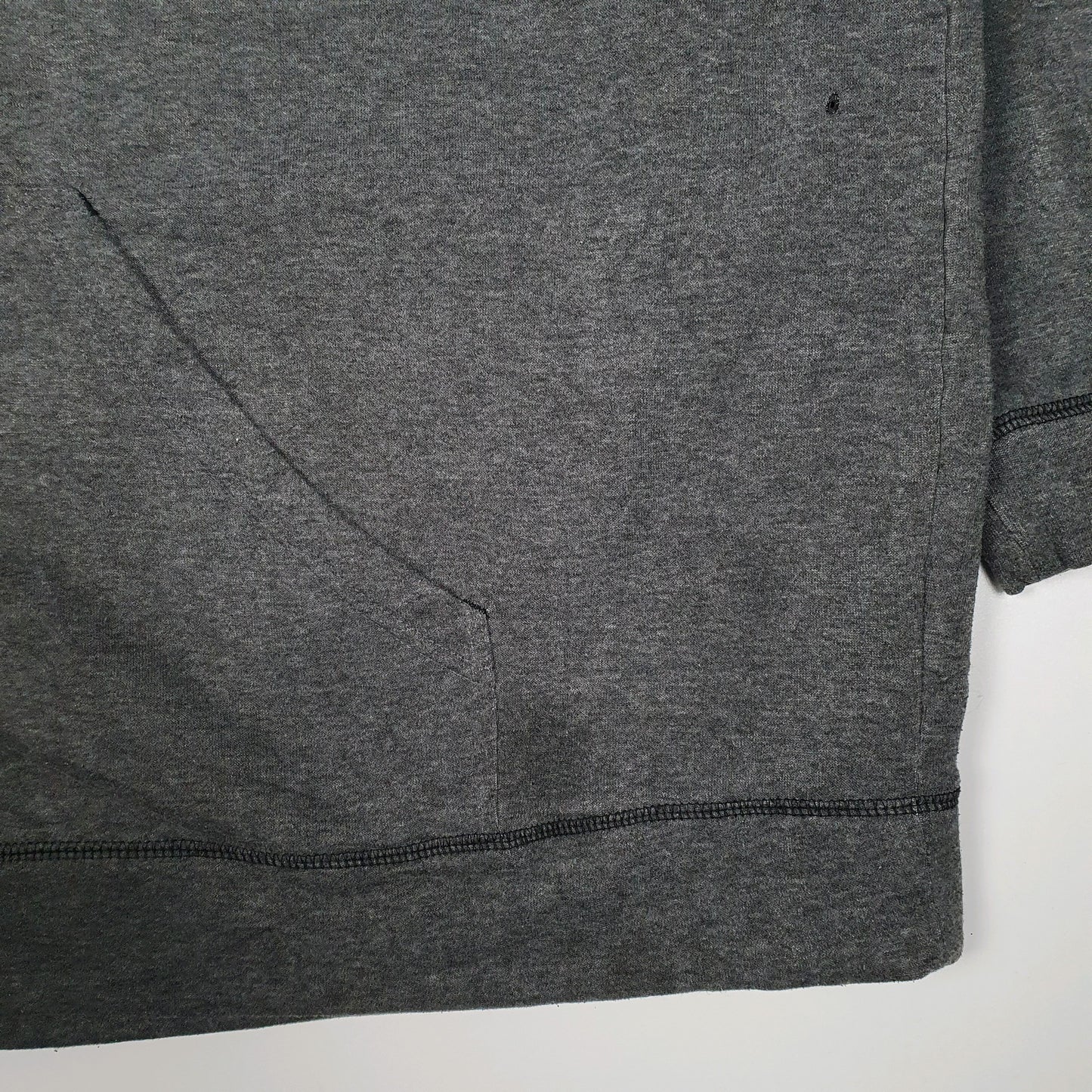 Mens Grey Reebok Hoodie Full Zip Jumper