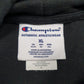Mens Black Champion Spellout Hoodie Jumper