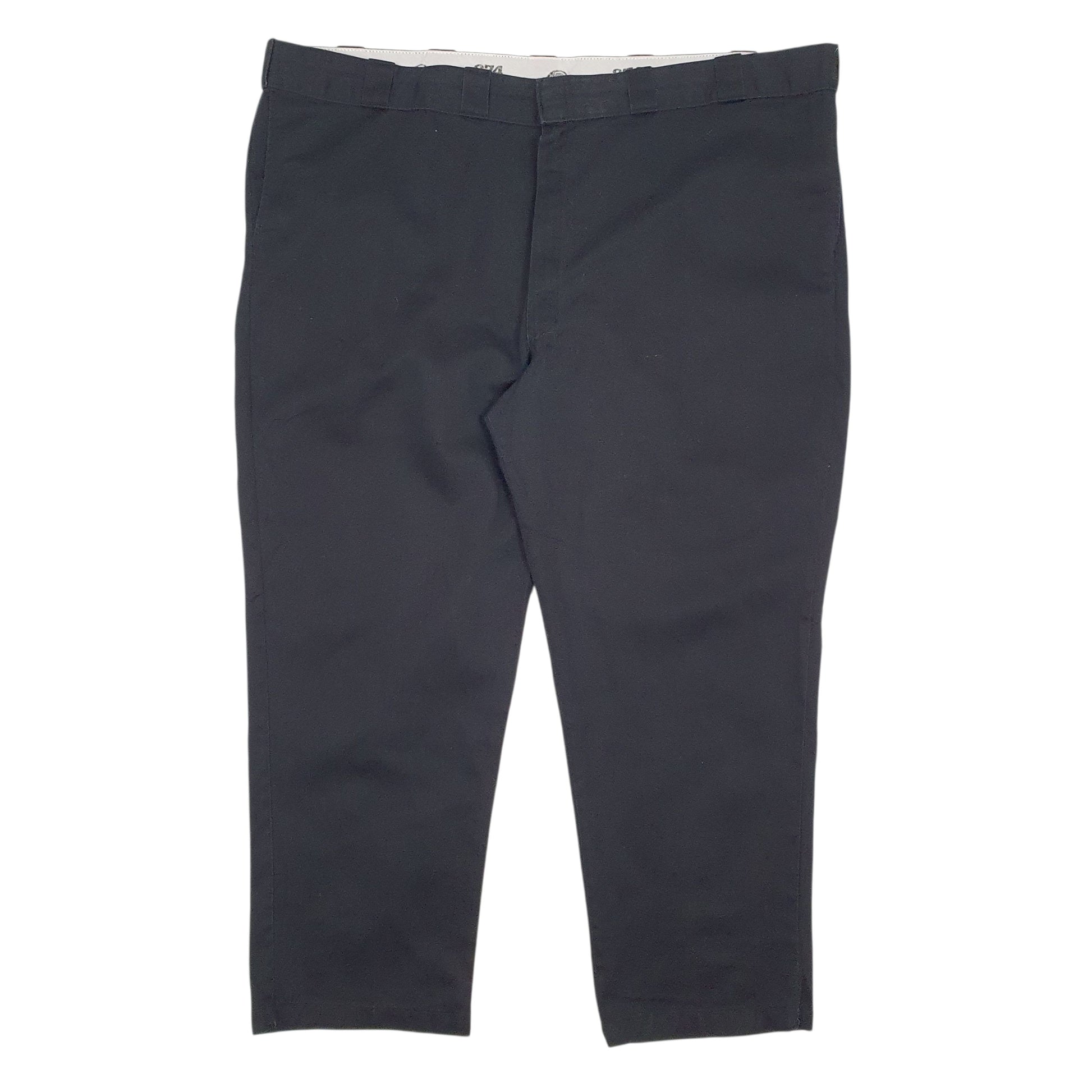 Mens Black Dickies 874 Chino Trousers