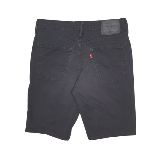 Mens Black Levis 541 Stretch  Shorts