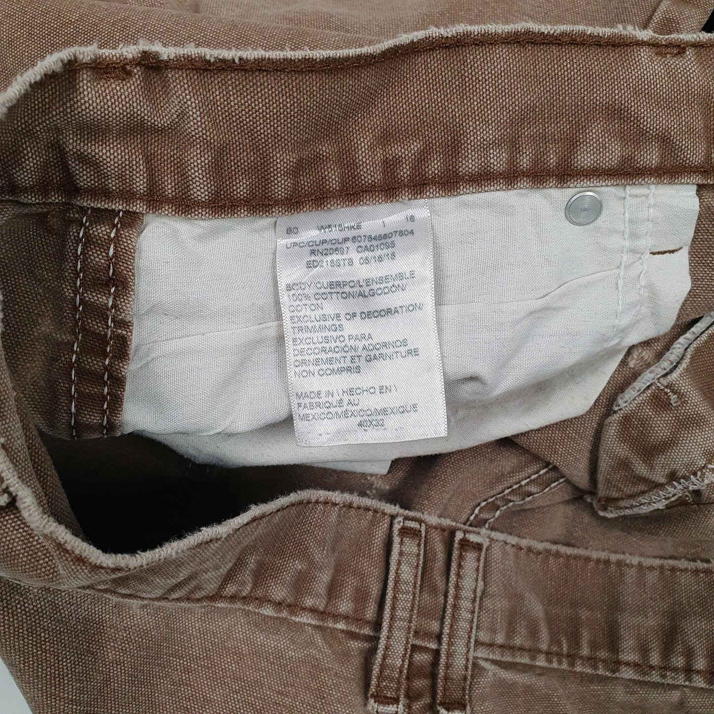 Mens Brown Dickies   Trousers