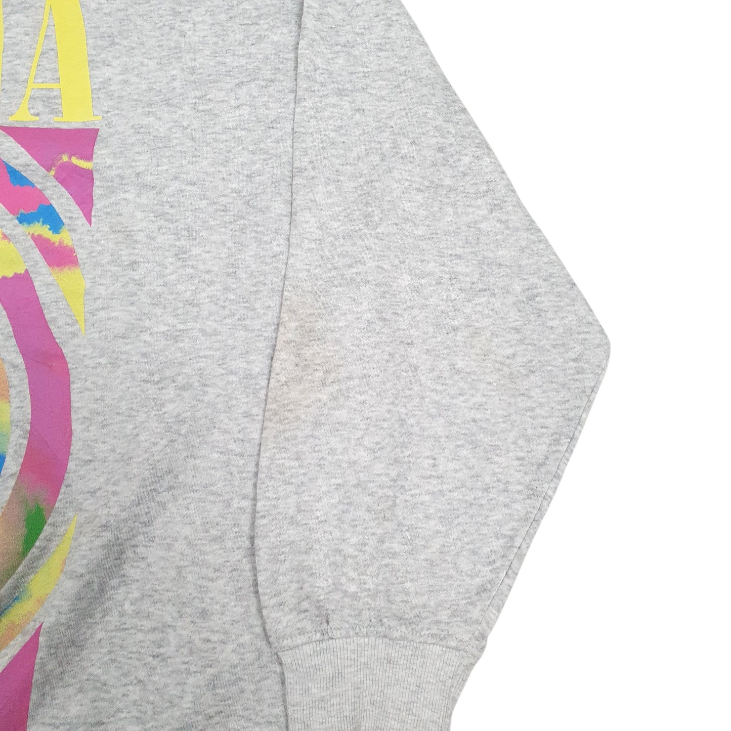 Mens Grey H&M Nirvana Crewneck Jumper