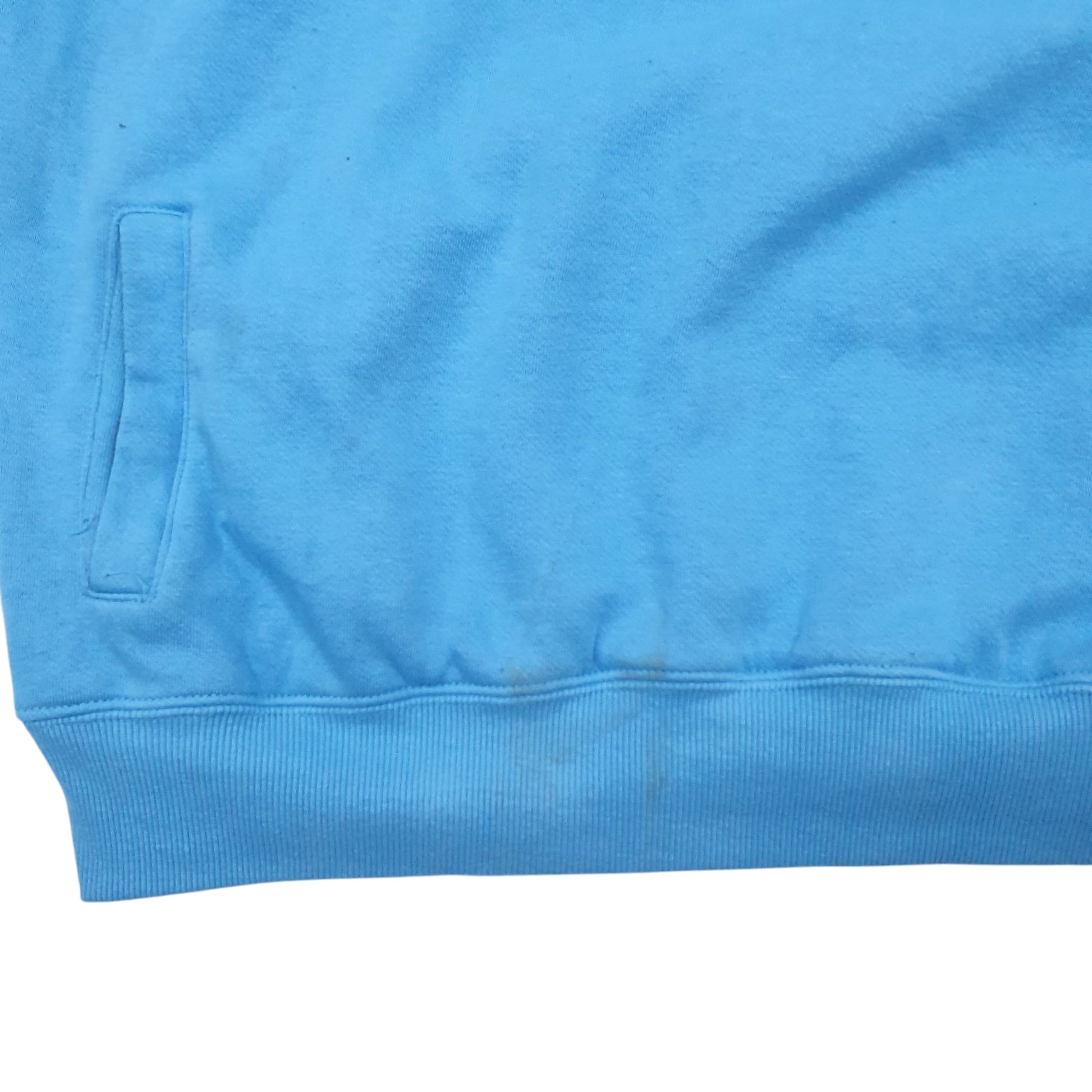 Mens Blue Nautica  Quarter Zip Jumper