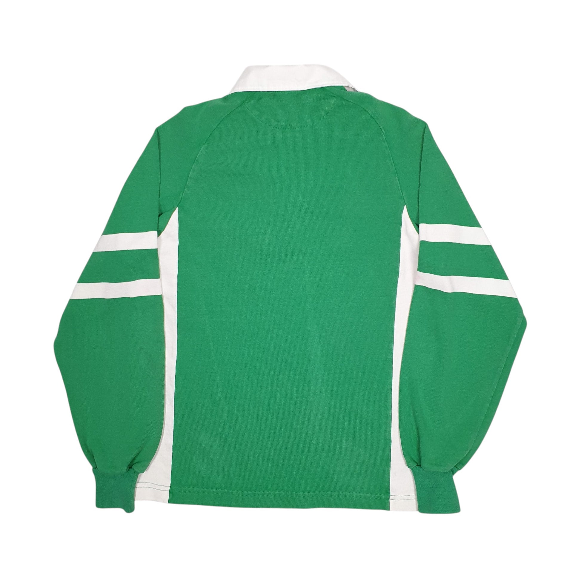 Mens Green Barbarian Rugby Notre Dame Hoodie Polo Shirt