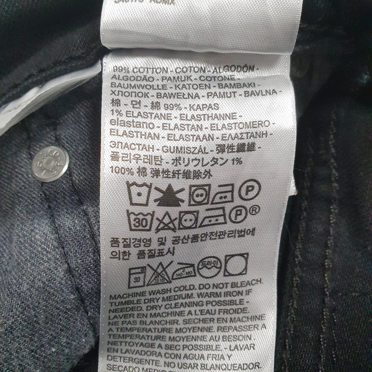 Mens Black Levis   Jeans