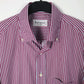 Mens Purple Burberry Vintage 90s  Shirt