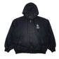 Mens Black Colorado Timberline Navajo Express  Coat